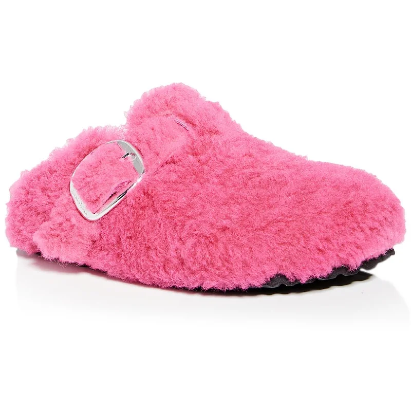 Women's Cashmere - Lined Ballet Flats in Burgundy for Warmth in Cold Weather Birkenstock Womens Boston Big Buckle Fuzzy Slip On Mules Women's Cashmere - Lined Ballet Flats in Burgundy for Warmth in Cold Weather Birkenstock Womens Boston Big Buckle Fuzzy Slip On Mules