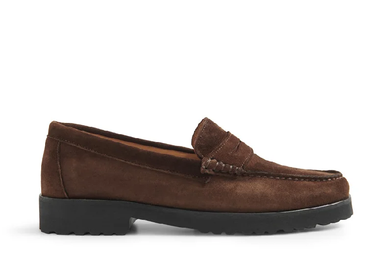 Brown Suede