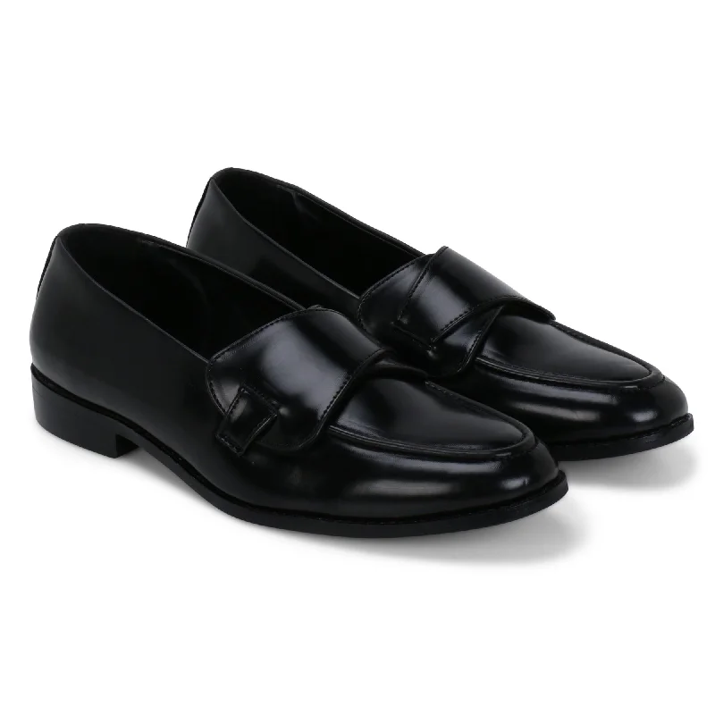 Waterproof Women's Loafers in Black for Rainy DaysColumbus Black Butterfly Loafer