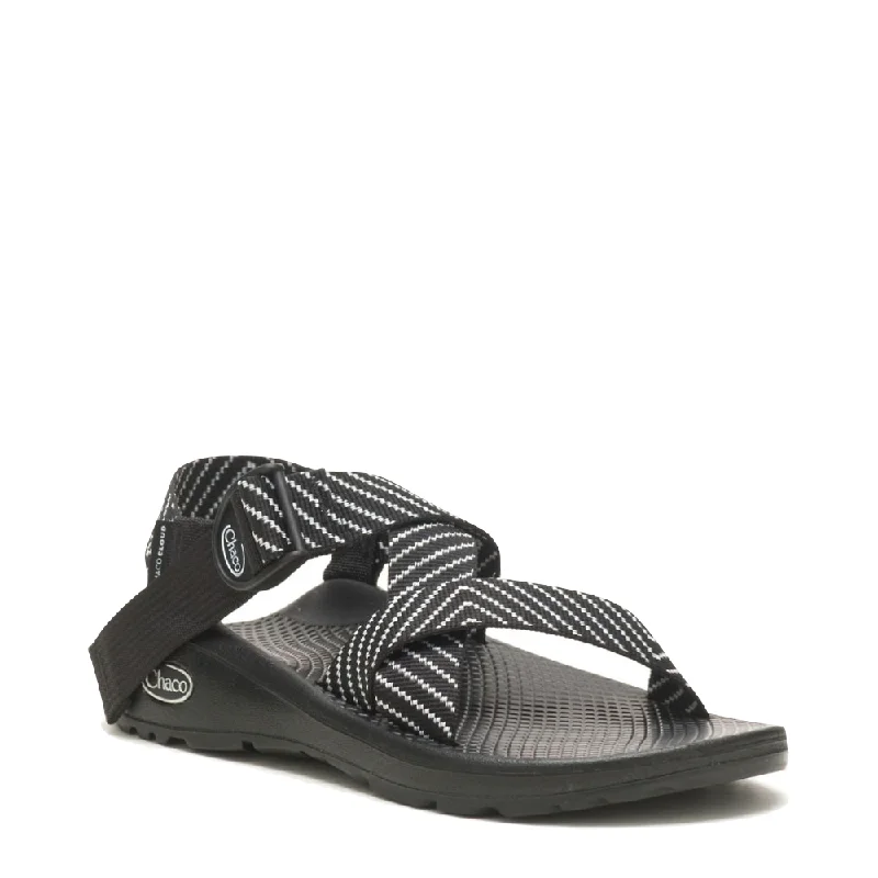 Shock - Absorbing Women's Sandals with a Soft Insole in Black for Active LifestylesChaco Women's Mega Z/Cloud Sandal in Vibin B+W