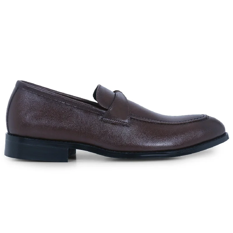 Women's Fur - Lined Loafers in Tan for a Cozy Winter OptionDerby Brown Twisted Strap Loafers.