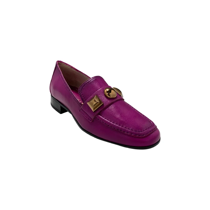 Women's Memory Foam Insole Loafers in Pink for Added ComfortHI233132 Kenia Magenta Flat