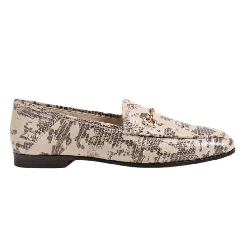 Women's Embroidered Floral Pattern Loafers in Beige for a Spring - Inspired OutfitLoraine Loafer - Roccia Grey