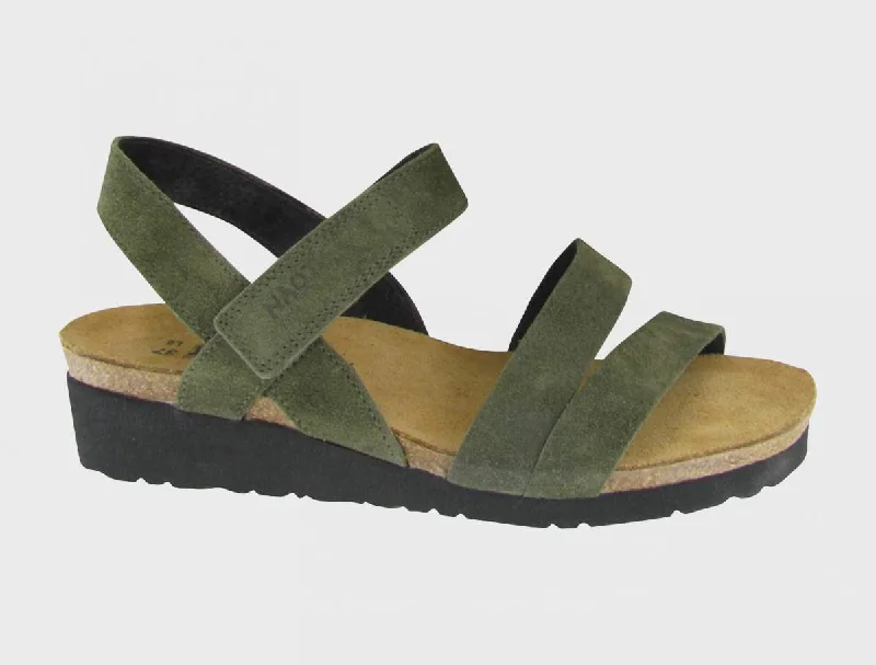 Oily Olive Suede