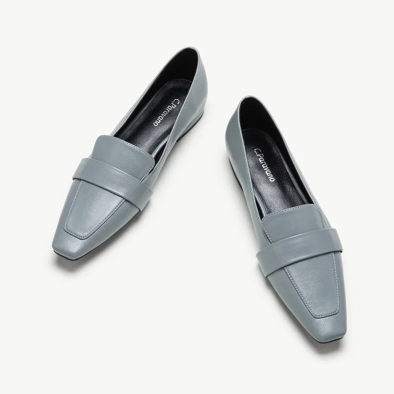 Lightweight Women's Mesh - Paneled Loafers in White for BreathabilityPenny Loafers (Finoa)