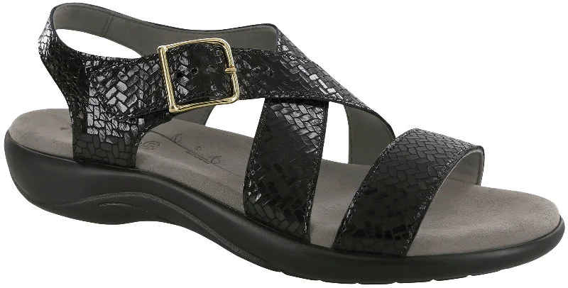 Sustainable Women's Recycled Material Sandals in Beige for Eco - Conscious ShoppersSAS Laguna