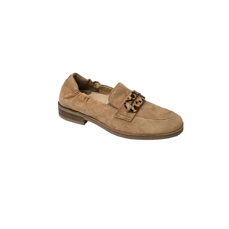 Women's Embroidered Floral Pattern Loafers in Beige for a Spring - Inspired OutfitSoftwaves 8.35.33 Gill Noisette Loafer