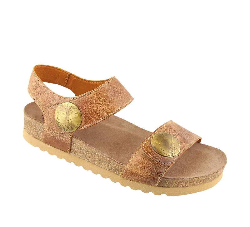 Child - Friendly Women's Sandals with a Secure Buckle in Purple for Moms on the GoTaos Luckie