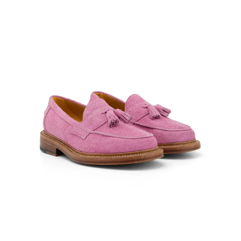 Women's Geometric - Patterned Loafers in Multicolor for a Fashion - Forward LookThe Clásico Tassel Loafer, Flamingo