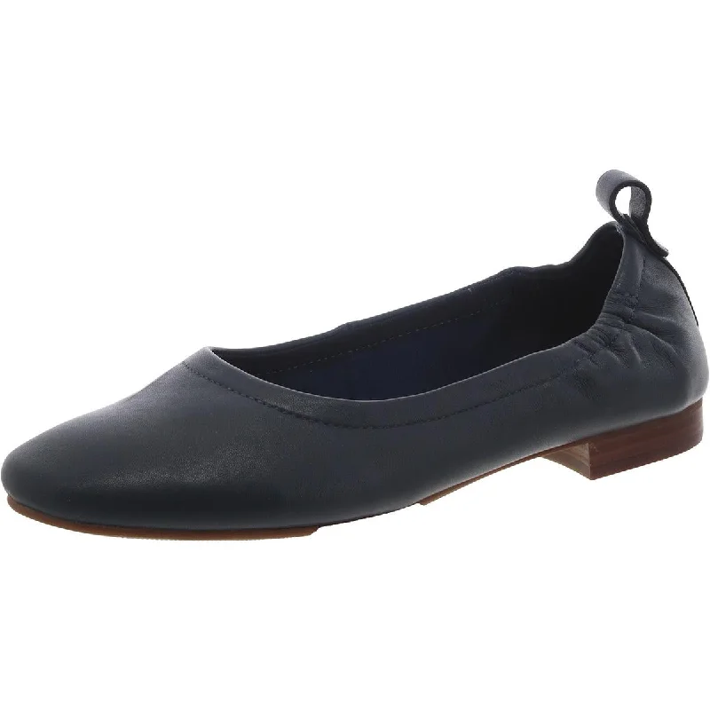 Elastic Goring Side Women's Oxfords in Teal for Easy On - and - OffTrotters Womens Leather Slip P Ballet Flats