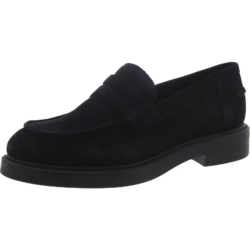 Waterproof Women's Oxfords in Black for Rainy DaysVagabond Womens Suede Slip On Loafers