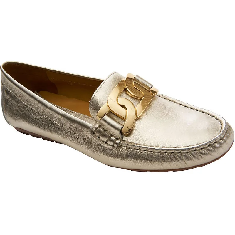 Sustainable Recycled Material Women's Oxfords in Gray for Eco - Conscious ShoppersVANELi Womens Aiker  Laceless Slip On Loafers