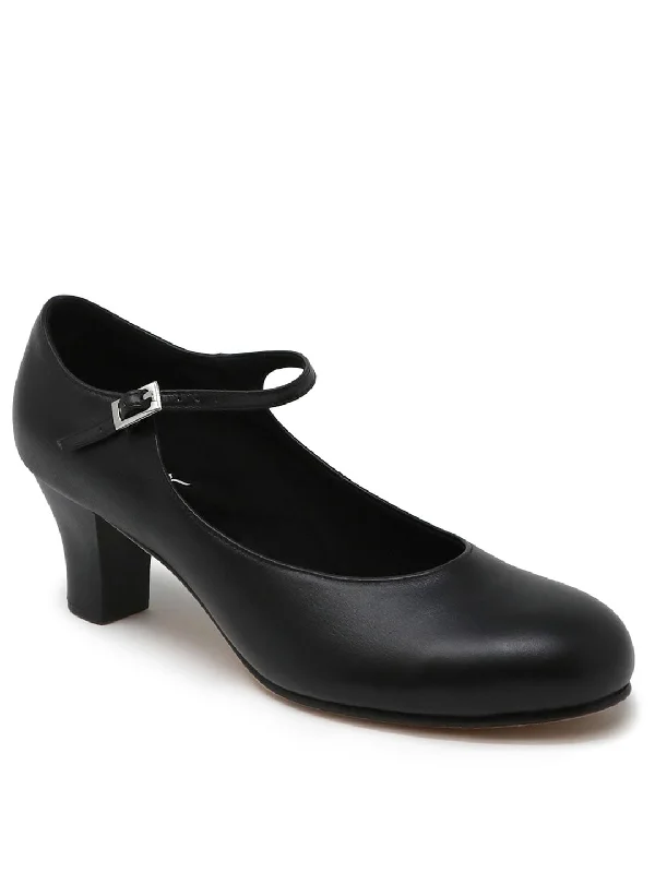 Stretchable Canvas Jazz Dance Shoes in Black for Comfortable MovementsCapezio 830 Adult Cassie Character Shoe