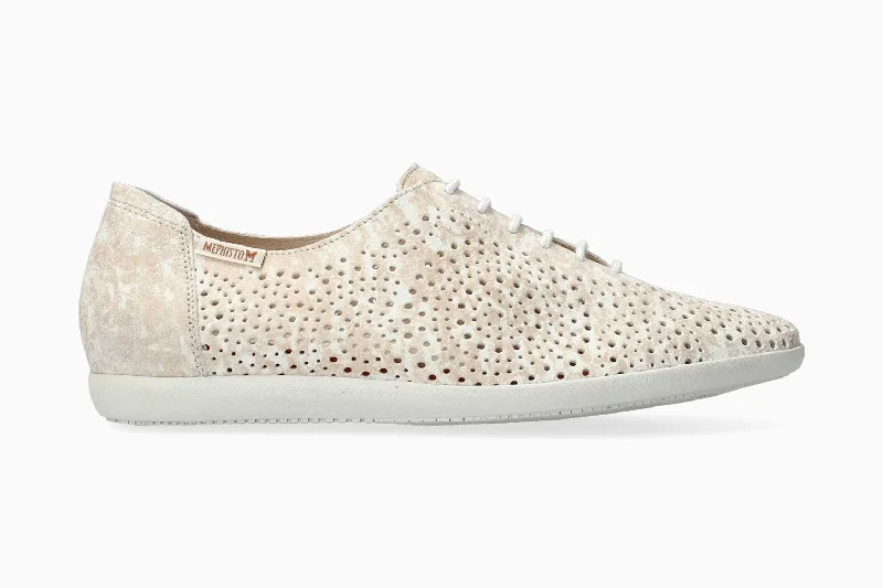 Sparkly Rhinestone - Embellished Women's Sneakers for a Glamorous and Eye - Catching LookKatie Sun - Light Sand