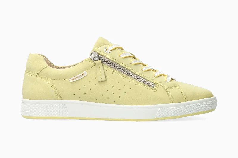 Women's Sneakers with Hidden Wedges for a Subtle Height Boost and Added StyleNikita - Lemon