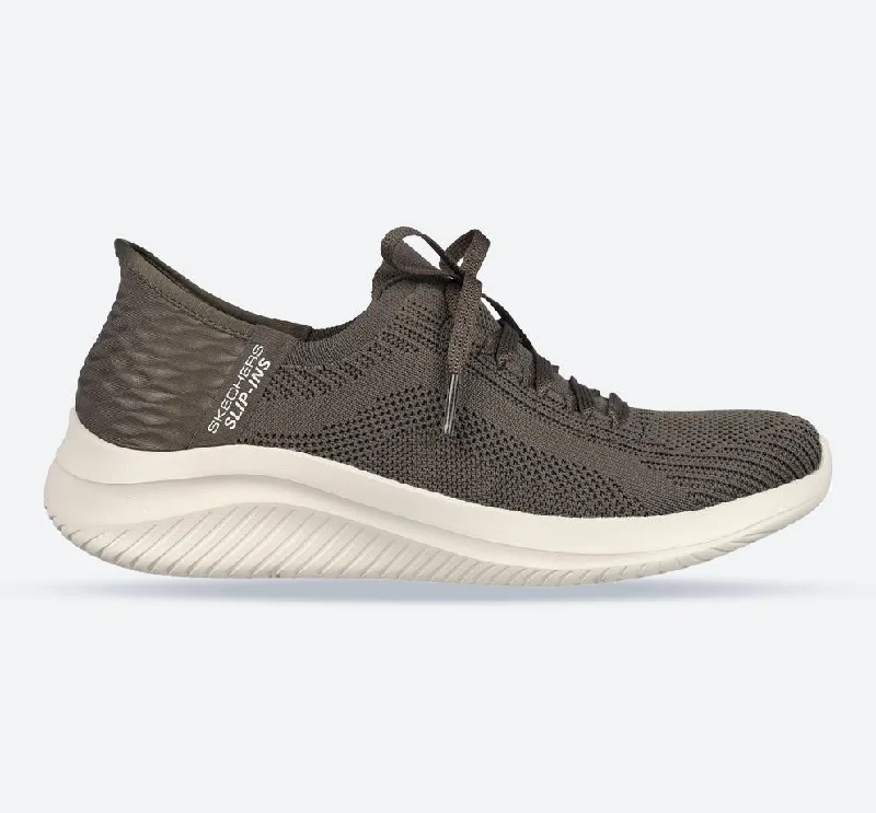 Vegan - Friendly Women's Sneakers Made from Recycled Materials for an Eco - Conscious ChoiceWomen's Wide Fit Skechers 149710 Slip-ins Ultra Flex 3.0 Brilliant Path Sneakers