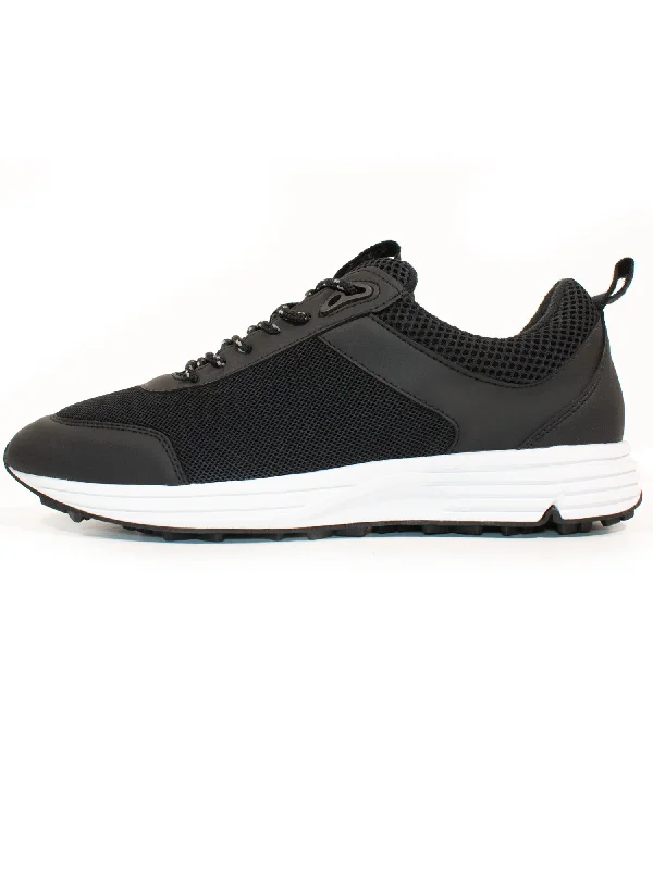 High - Top Women's Leather Sneakers in Black for a Stylish and Durable OptionWVSport Road Running Trainers