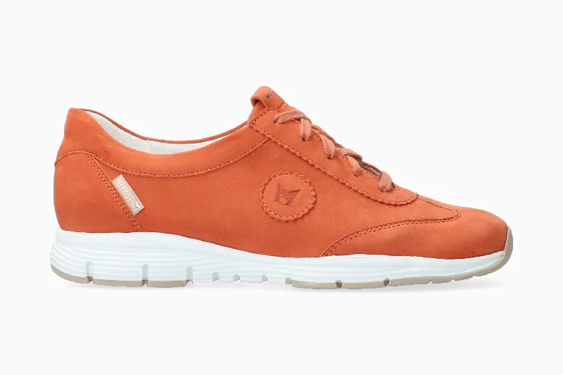 Vegan - Friendly Women's Sneakers Made from Recycled Materials for an Eco - Conscious ChoiceYael - Terracotta