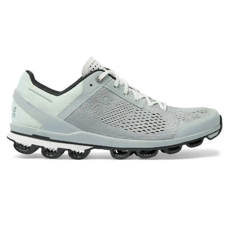 Women's Running Shoes with a Toe Box Reinforcement in Silver for Toe ProtectionCloudsurfer