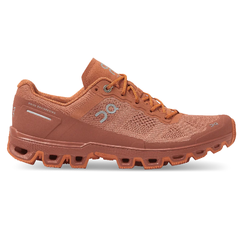 Waterproof Leather Upper Women's Running Shoes in Brown for Wet - Weather TrainingCloudventure