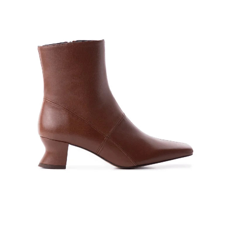 women's ankle boots with unique patternsBurton Brandy Leather