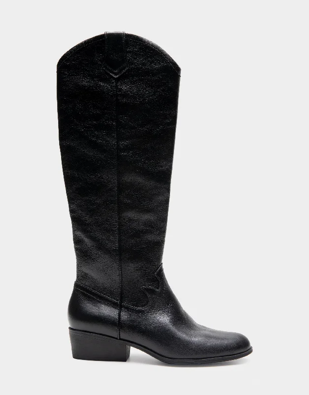 women's heeled boots with side goreCadence