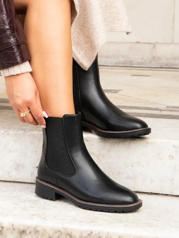 women's ankle boots with pull tabsDALSTON