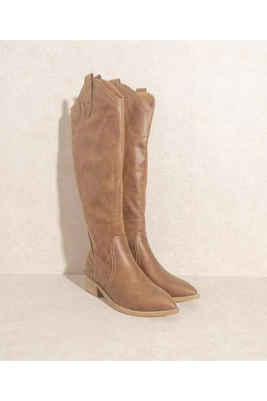 women's booties for dancingCHARLEE - Long boots for women