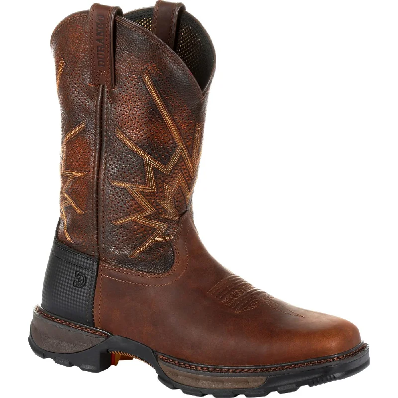 women's lace-up moto bootsDurangoÂ Maverick XPâ Ventilated Western Work Boot