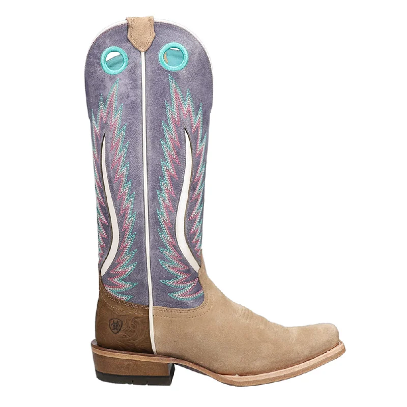 women's cowboy boots with metallic accentsFuturity Fort Worth Embroidery Tooled-Inlay Square Toe Cowboy Boots