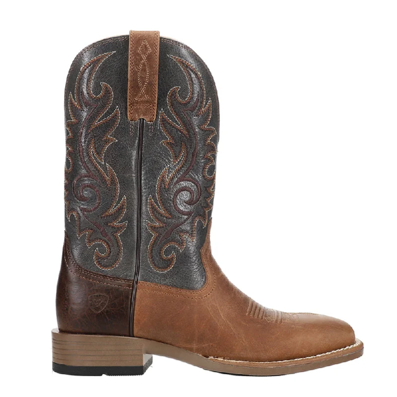 women's cowboy boots with block heelLasco Ultra Light Embroidered Square Toe Cowboy Boots