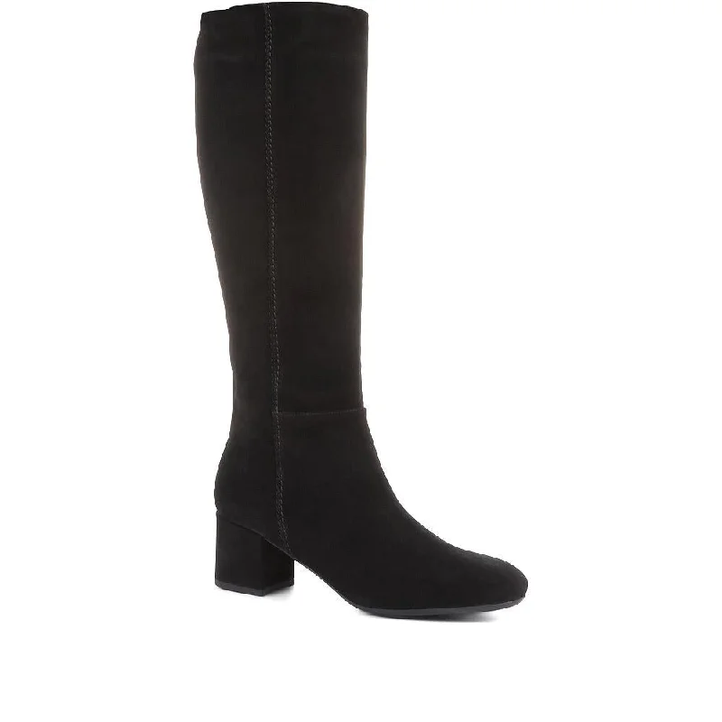 women's heeled boots for street styleLou Lou Knee-High Boots - LOULOU / 322 545