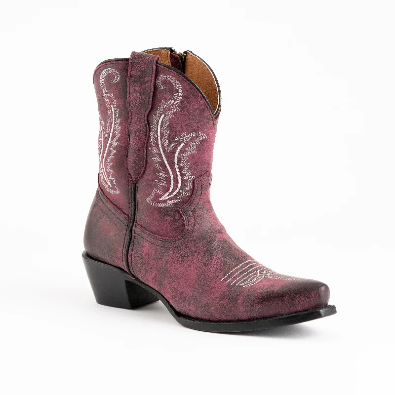 women's booties with over-the-knee lookMolly