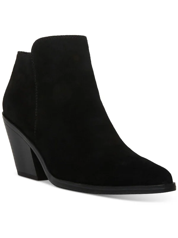 women's booties for fallNellie  Womens Leather Zipper Booties