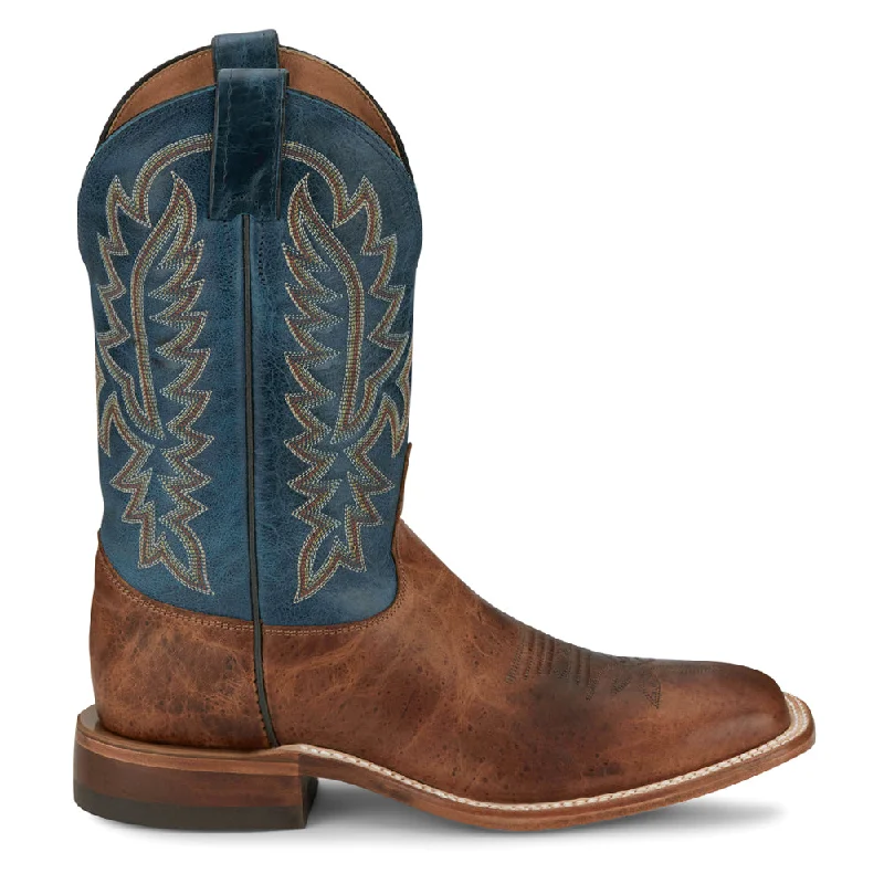 women's cowboy boots for workPoston Wide Square Toe Cowboy Boots