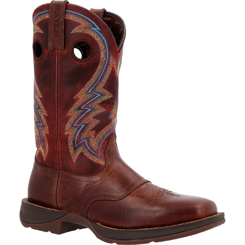 women's western boots for everyday wearRebel by DurangoÂ Burnished Pecan Fire Brick Western Boot