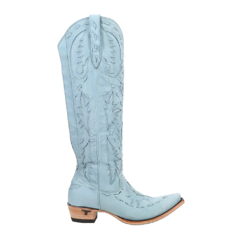 women's cowboy boots with fringeReverie Overlay Corset Tooled-Inlay Snip Toe Cowboy Boots