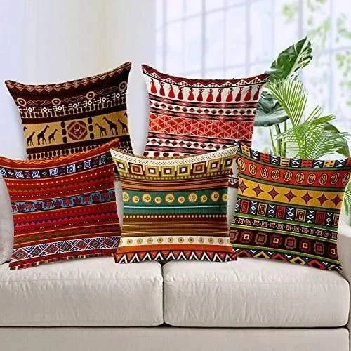 women's high shaft moto bootsSet of 5 Decorative Hand Made Jute Cushion Covers - (16 X 16 INCHES)