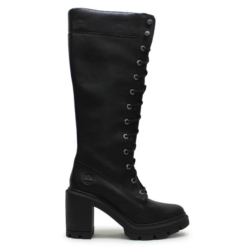 women's heeled boots for curvy figuresAllington Heights Full Grain Leather Women's Knee High Boots