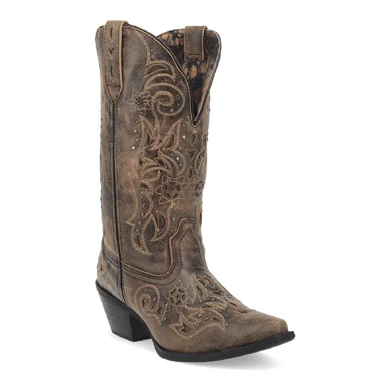 women's western boots with pull tabsVANESSA WIDE CALF LEATHER BOOT