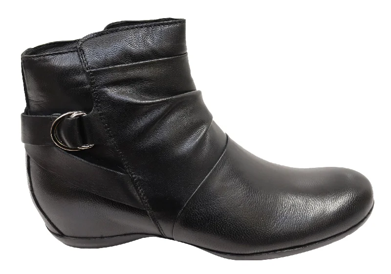 women's ankle boots for casual wearVia Paula Lush Womens Comfortable Brazilian Leather Ankle Boots