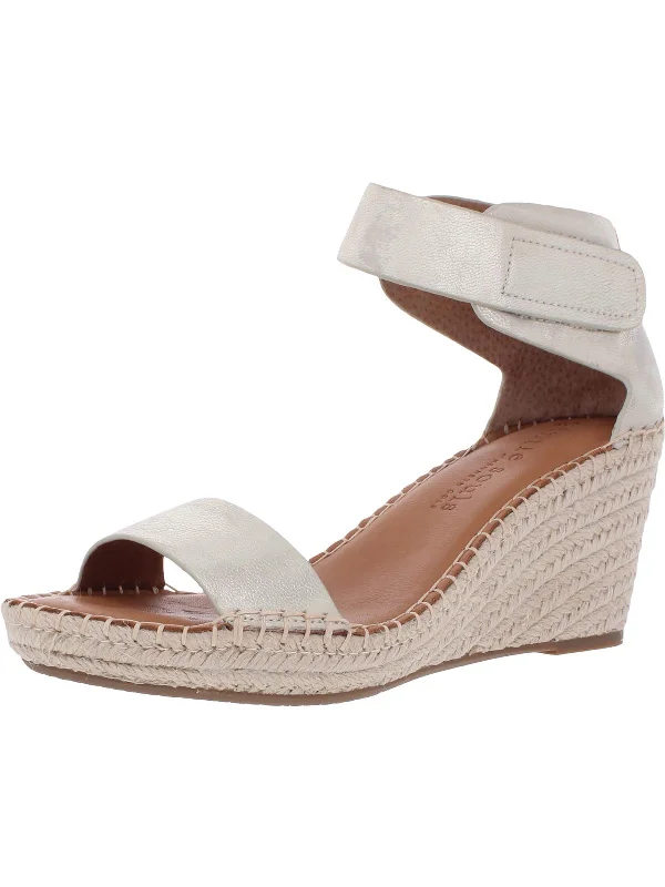 Women's espadrilles with a low - heel for a bit of liftCharli Womens Suede Ankle Strap Espadrilles