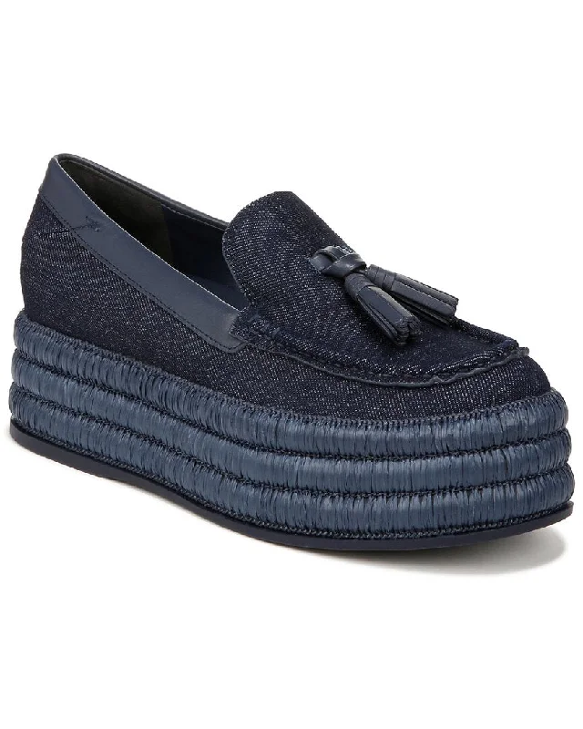 UV - protected women's espadrilles for sunny daysFranco Sarto A-Tremont Leather-Trim Espadrille