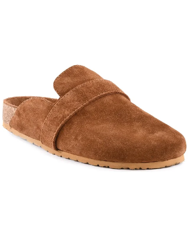 Women's Cork - Soled Mules in Beige for a Natural and Eco - Friendly OptionSeychelles Hudson Suede Mule