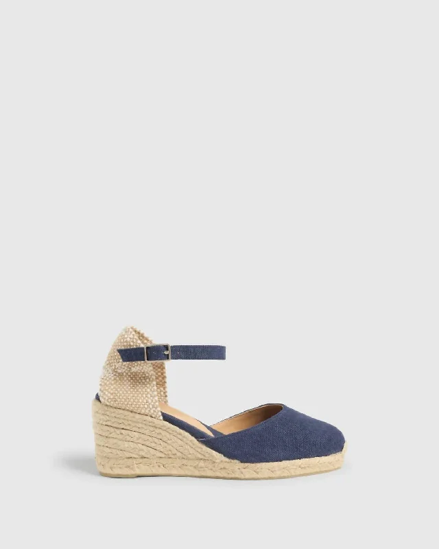 Outdoor - event - ready women's espadrillesWomen's Carol Canvas Shoes In Azul Oxford