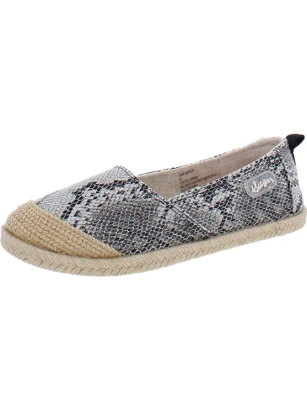 Women's espadrilles for a coffee - shop visitWomens Flat Slip on Espadrilles