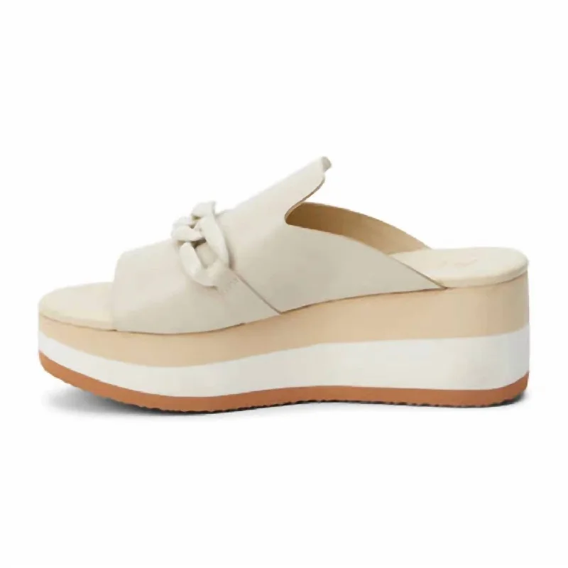 Modern - designed women's espadrillesWomen's Jada Platform Wedge In Bone