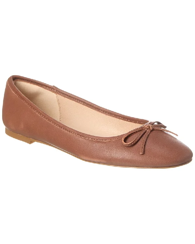 Women's Cork - Soled Mules in Beige for a Natural and Eco - Friendly OptionYosi Samra Sadie Leather Flat